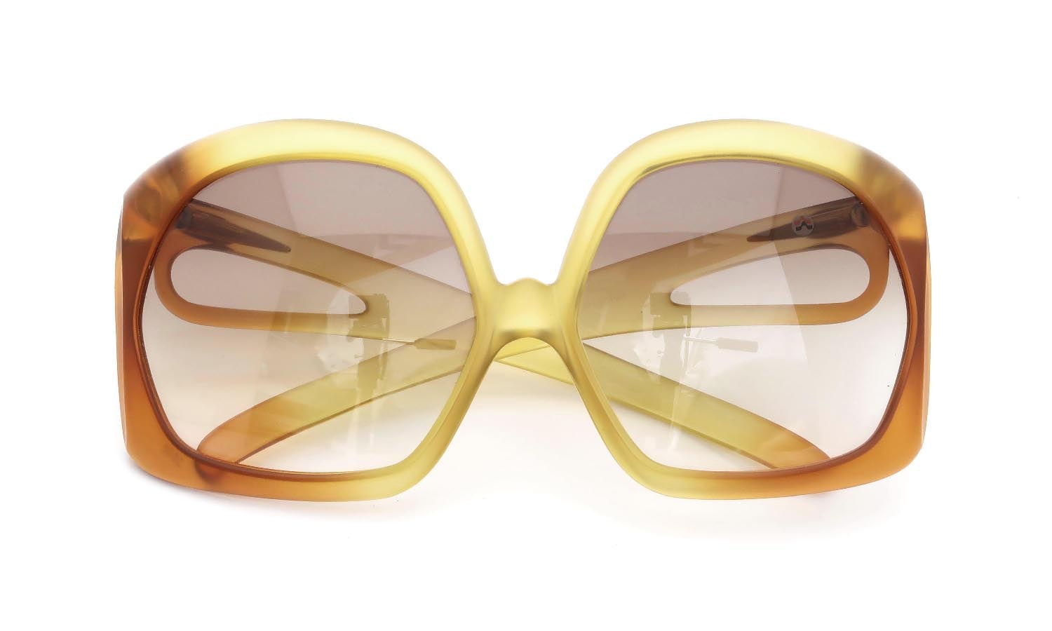 Vintage Christian Dior クリスチャンディオール・ヴィンテージ 1970s サングラス通販 2005 Optyl  Matte-Yellow-Amber (取扱店：浦和) ポンメガネ