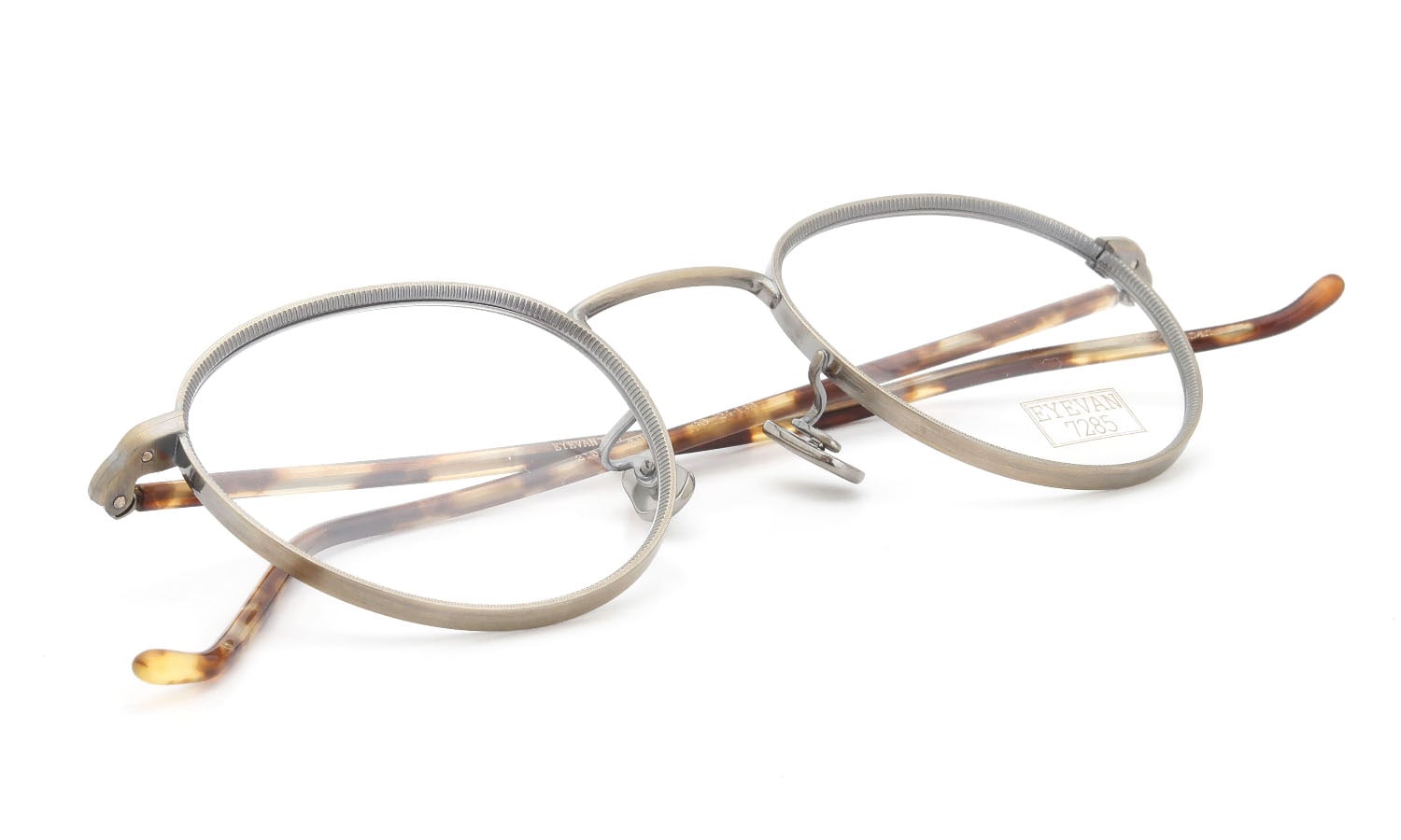 EYEVAN7285 メガネ 215通販 C.9010 Antique-Gold 正規取扱