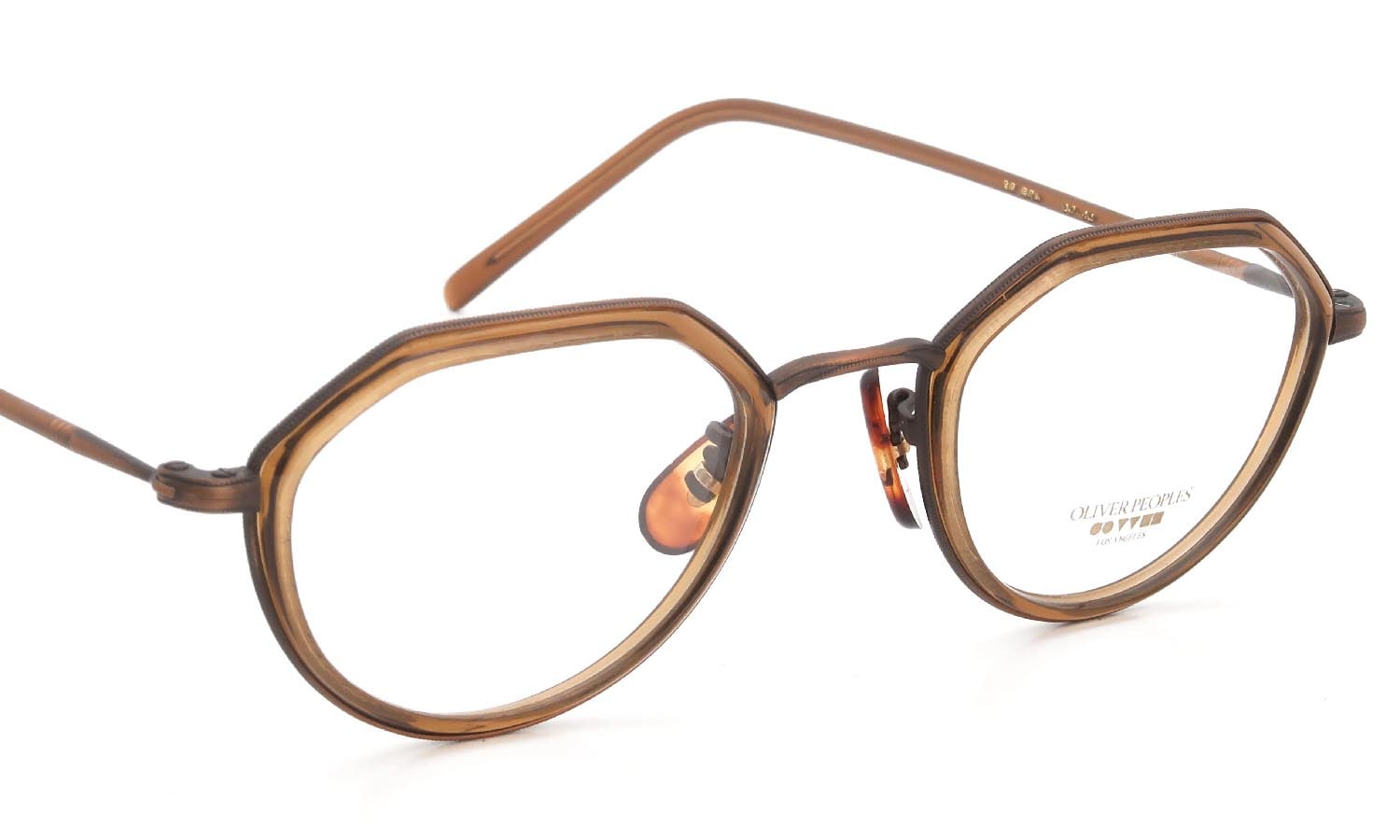 OLIVER PEOPLES 1990's OP-89 BR-BRN