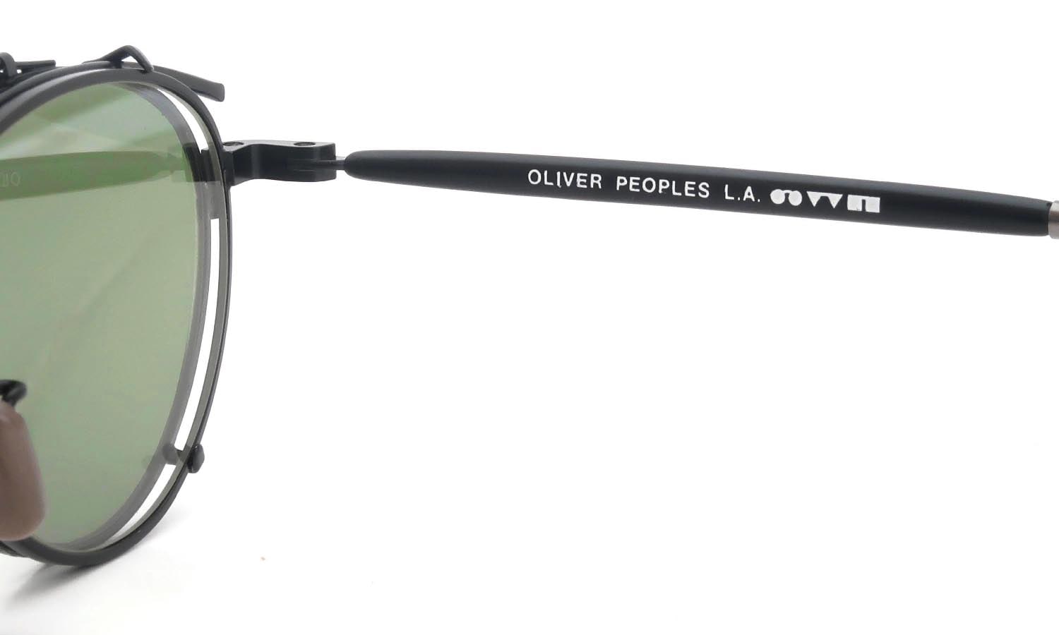 OLIVER PEOPLES 1990's OP-6 BK-MP with Clip