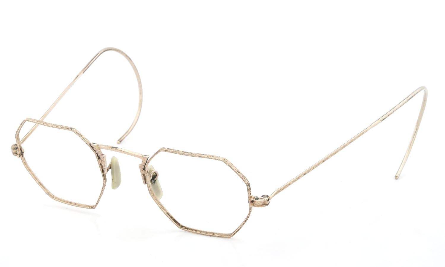 海外販売× 1950's Shuron ヴィンテージ眼鏡フレーム オクタゴン 通販