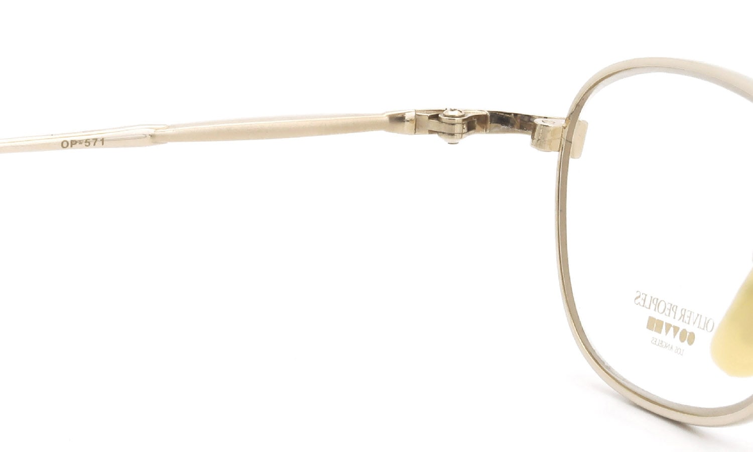 OLIVER PEOPLES 1990's OP-571 G with-clip V.Green Lens