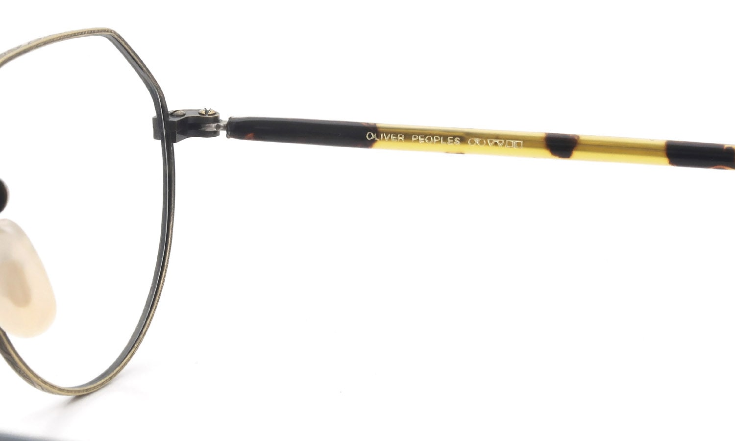 OLIVER PEOPLES 1990's OP-43 T-AG with clip LightPurpleLens