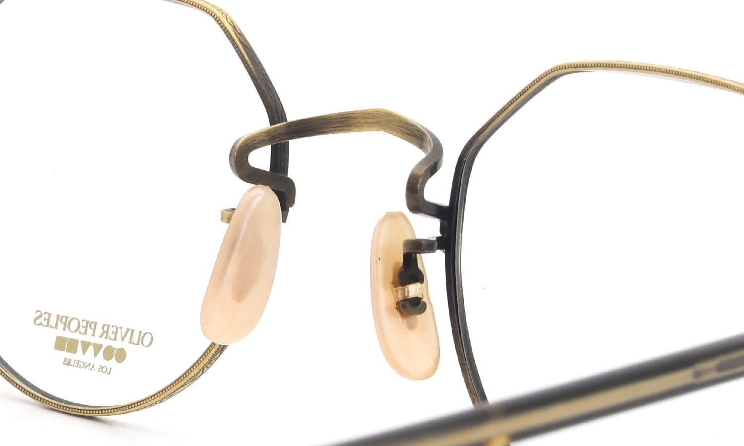 OLIVER PEOPLES 1990's OP-43 T-AG with clip GreenLens