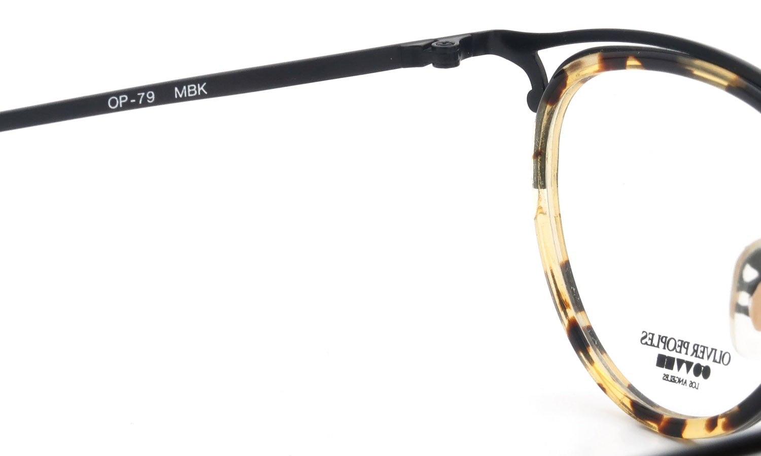 OLIVER PEOPLES 1980s-1990's OP-79 DTBK/MBK