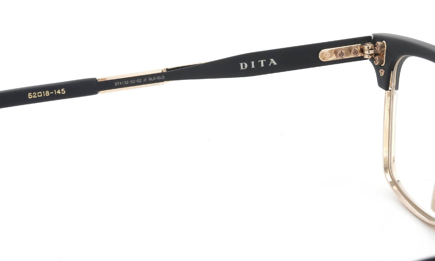 DITA STATESMAN-SIX DTX132-52-02 BLK-GLD