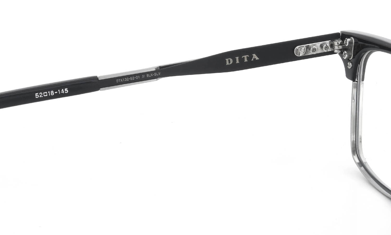 DITA STATESMAN-SIX DTX132-52-01 BLK-SLV