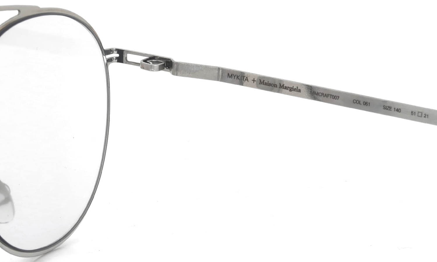 MYKITA+Maison Margiela MMCRAFT007 COL.051 Shiny Silver