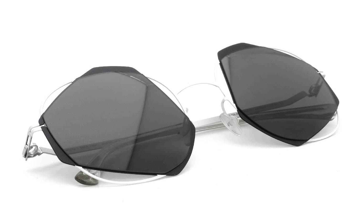 MYKITA / DAMIR DOMA Limited Edition Set ACHILLES Antique-White/Black Lens. Dark-Grey-Solid