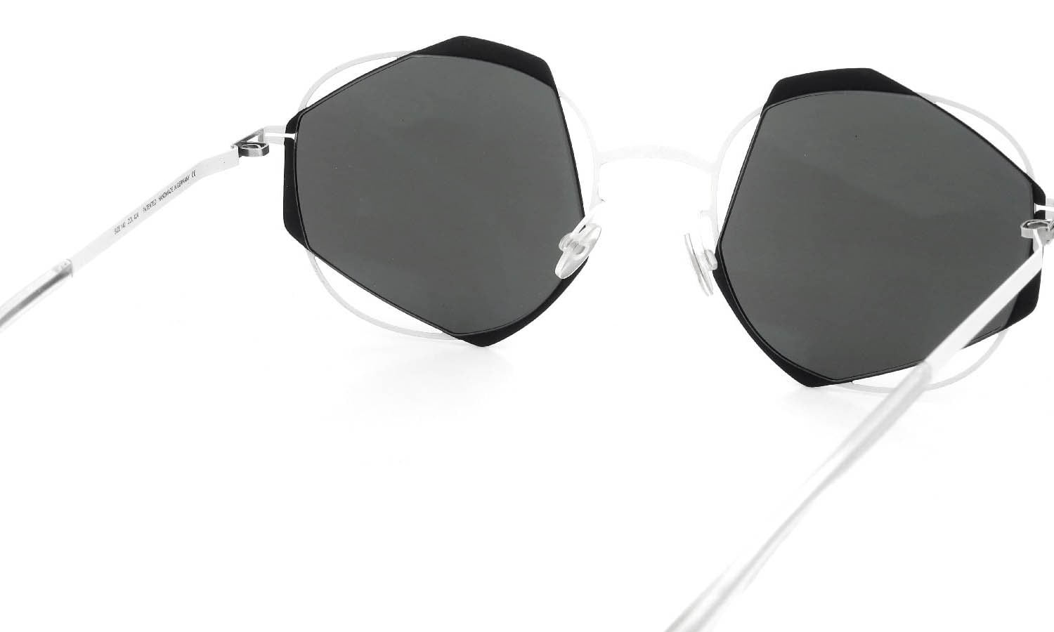 MYKITA / DAMIR DOMA Limited Edition Set ACHILLES Antique-White/Black Lens. Dark-Grey-Solid