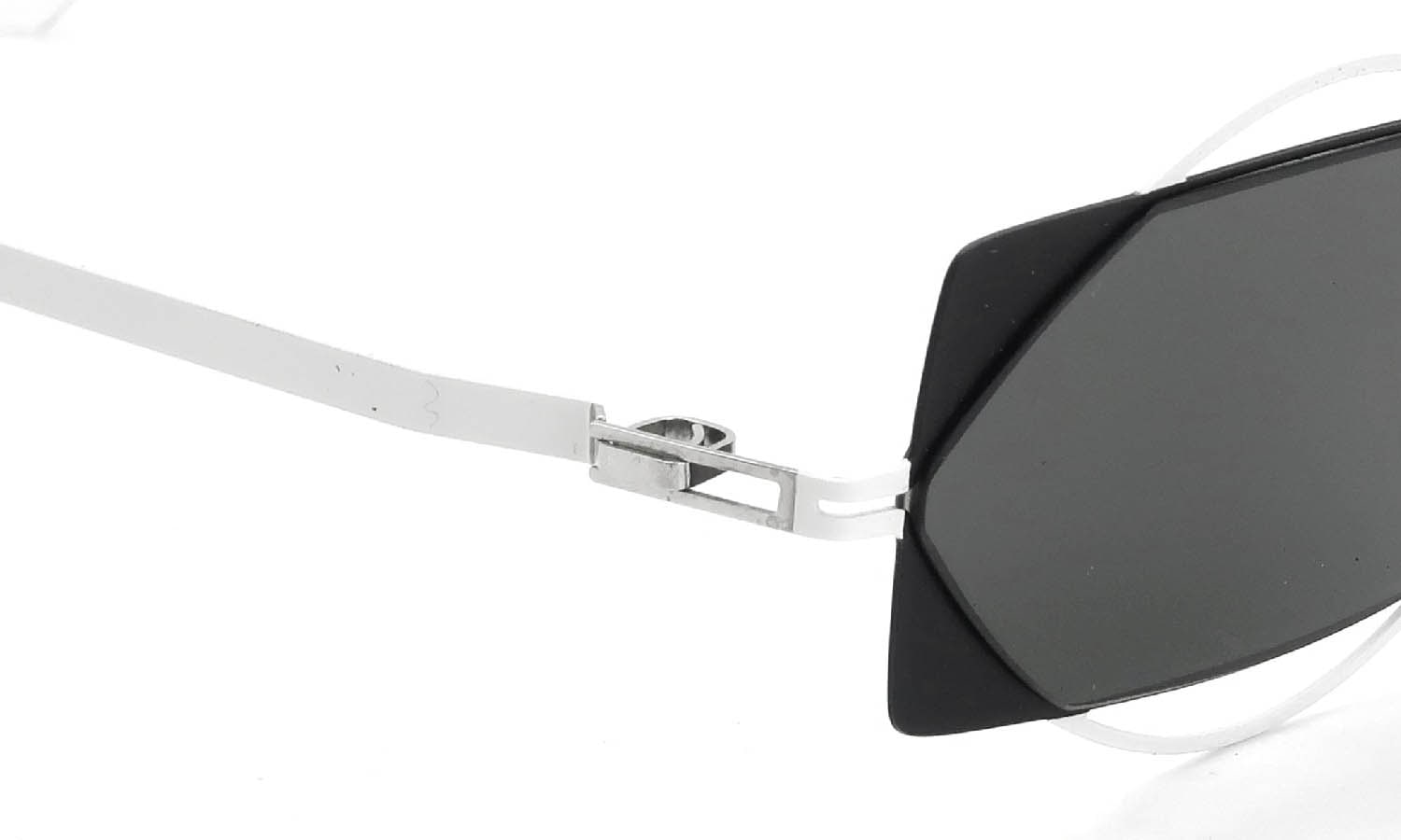 MYKITA / DAMIR DOMA Limited Edition Set CHARLOTTE Antique-White/Black Lens. Dark-Grey-Solid