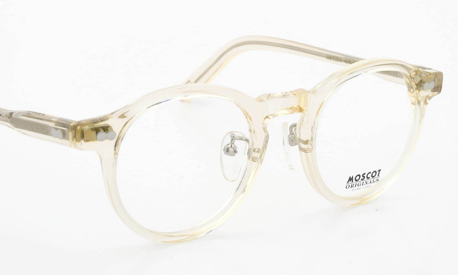 MOSCOT モスコット メガネ MILTZEN-MP ミルツェン メタルアームパット通販 FLESH 46size (正規取扱店：ポンメガネ