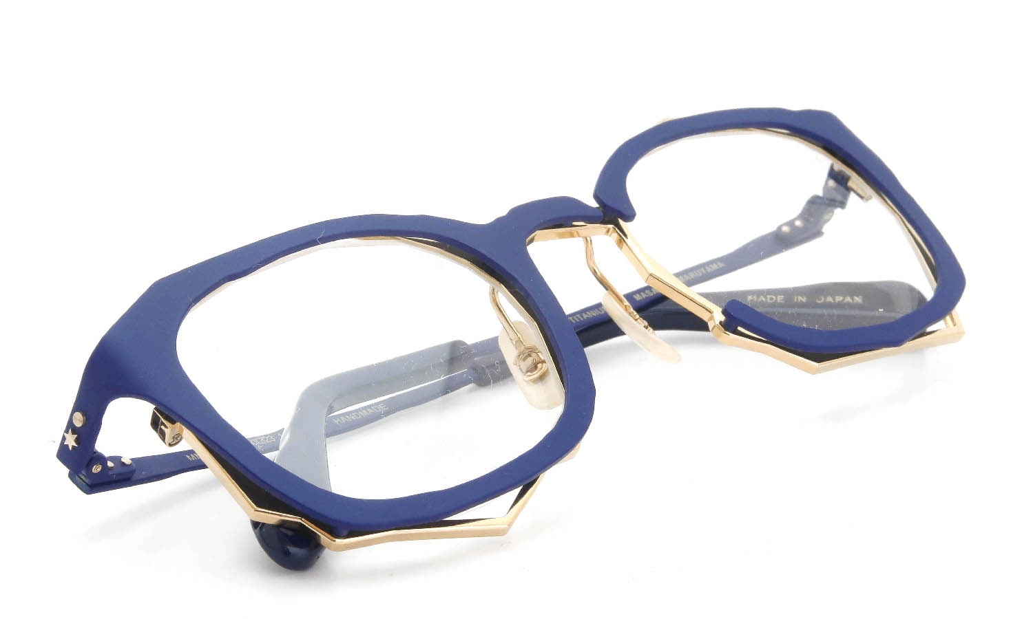 MASAHIROMARUYAMA MM-0046 col.3 BLUE/GOLD(doodle)