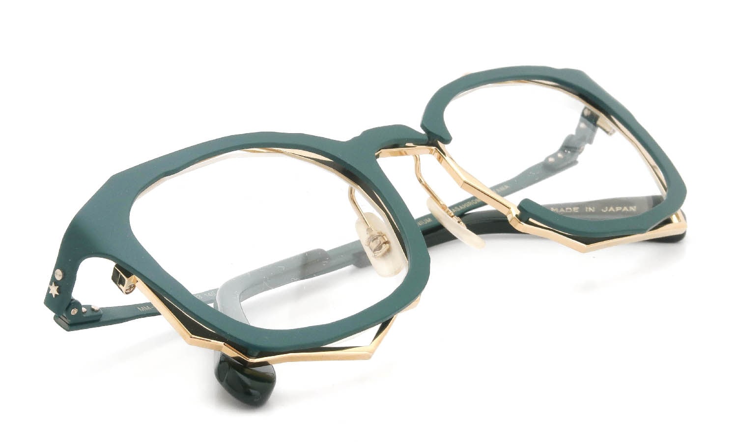 MASAHIROMARUYAMA MM-0046 col.2 GREEN/GOLD(doodle)