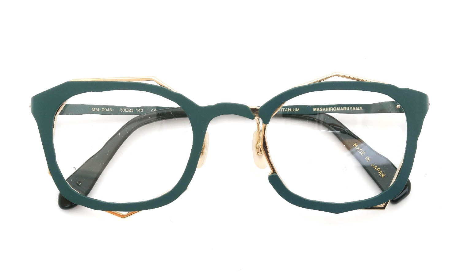 MASAHIROMARUYAMA MM-0046 col.2 GREEN/GOLD(doodle)