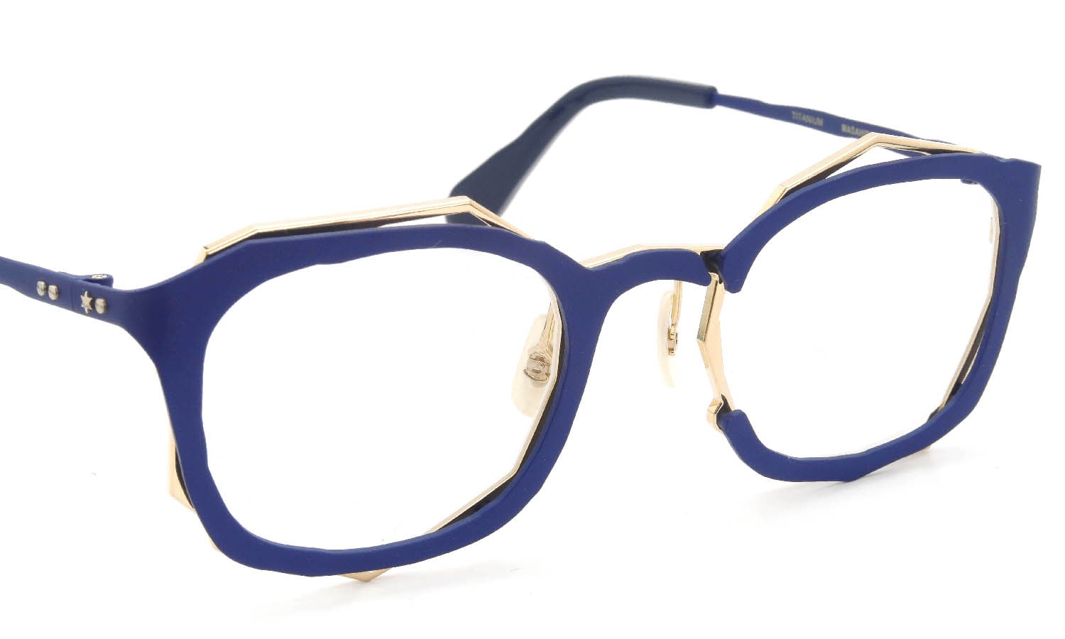 MASAHIROMARUYAMA MM-0046 col.3 BLUE/GOLD(doodle)