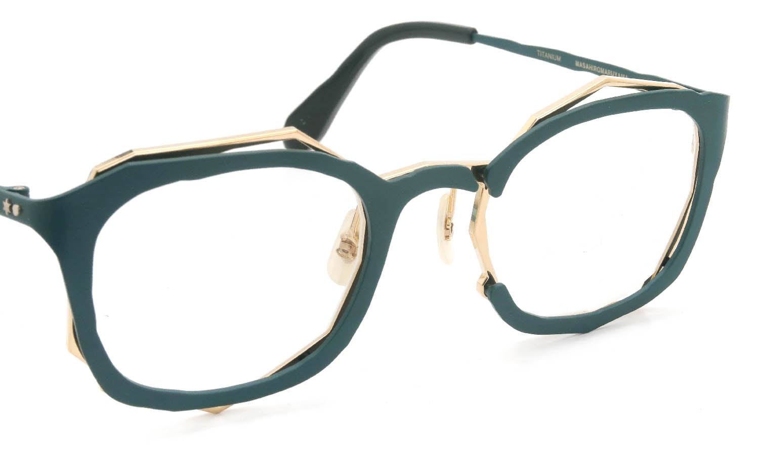 MASAHIROMARUYAMA MM-0046 col.2 GREEN/GOLD(doodle)