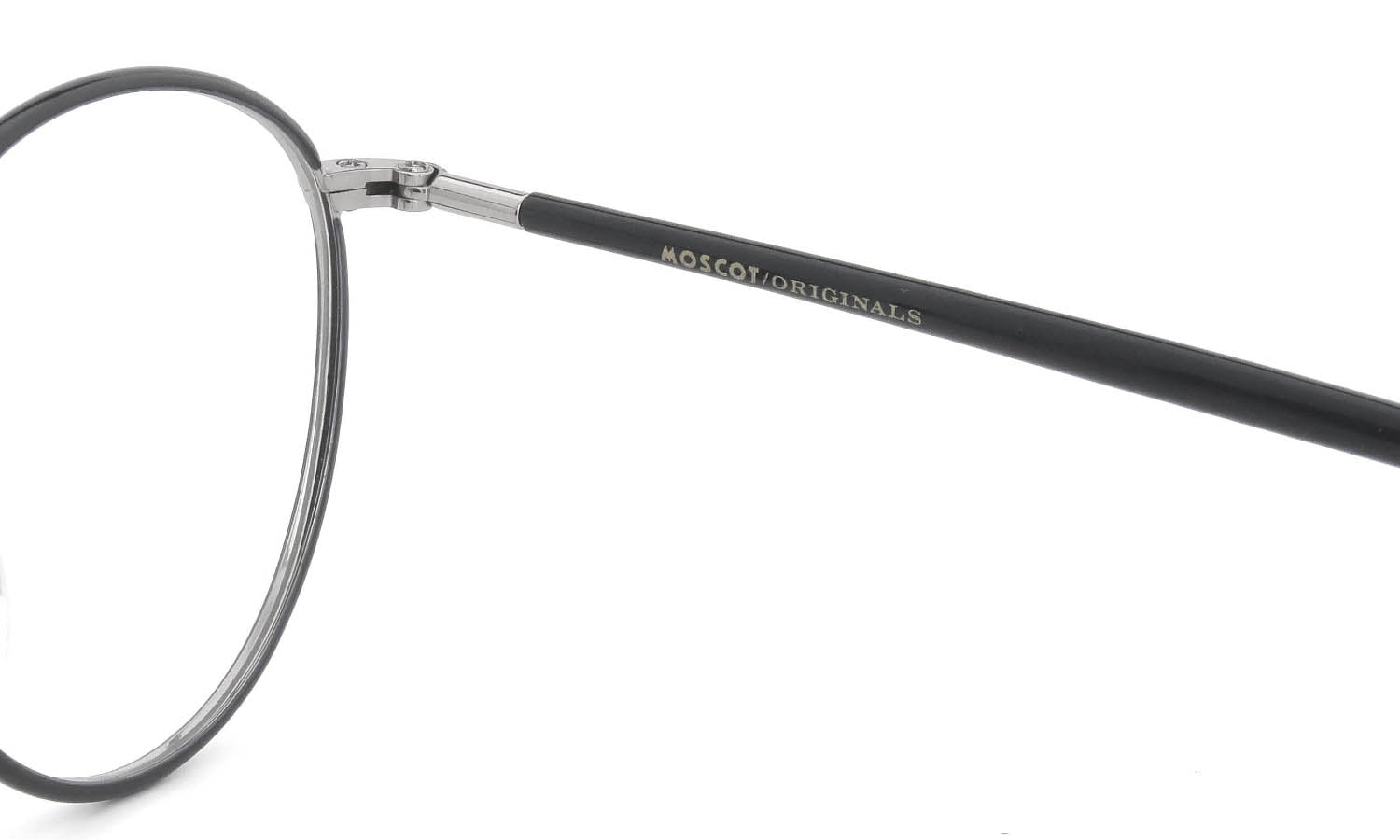 MOSCOT ZEV Col.Black/Gunmetal 49size