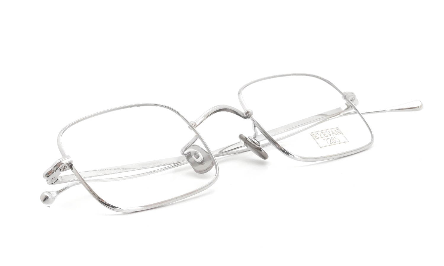 EYEVAN7285 メガネ 158通販 C.800 Silver 正規取扱