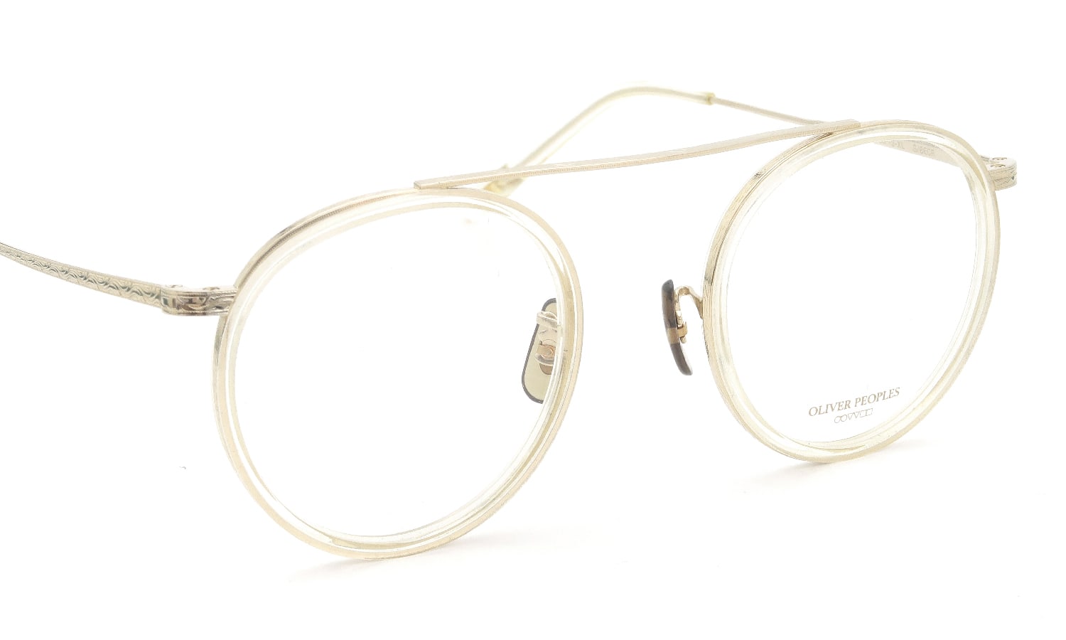 OLIVER PEOPLES archive メガネ通販 MP-3-XL G/BECR (生産：オプテックジャパン期) ポンメガネ