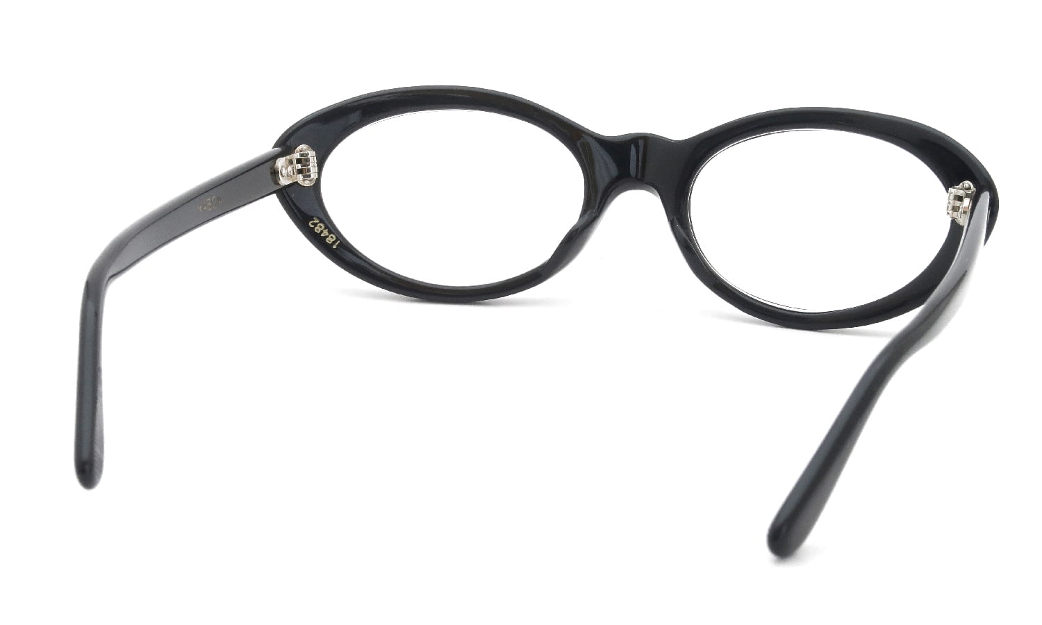 ABC Optical vintage メガネ 1960s〜1970s Frame-France FR8004 Zyl Blk 48-20