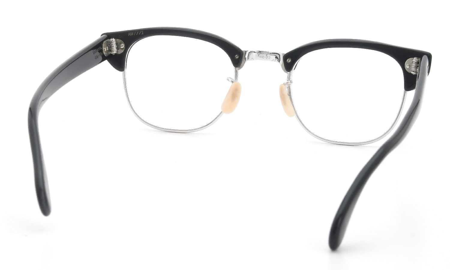 Universal Optical vintage 1950s-60s UOC600 Combination Black/WhiteGold 46-22