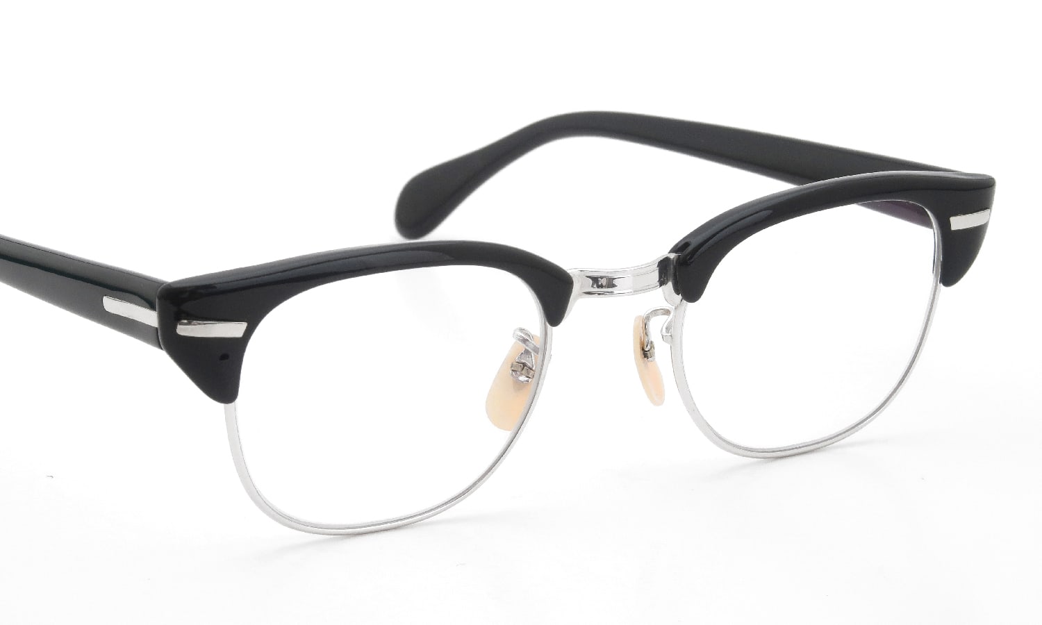 Universal Optical vintage 1950s-60s UOC600 Combination Black/WhiteGold 46-22