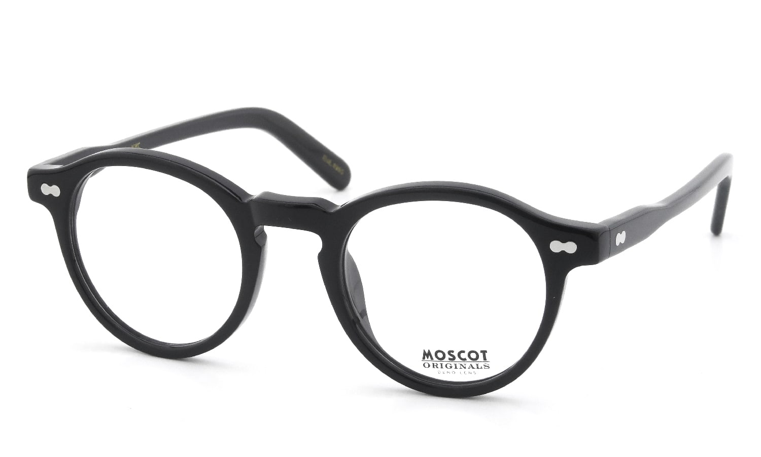 MOSCOT モスコット メガネ MILTZEN ミルツェン通販 BLACK 46size (正規取扱店：ポンメガネ大宮) 正規取扱