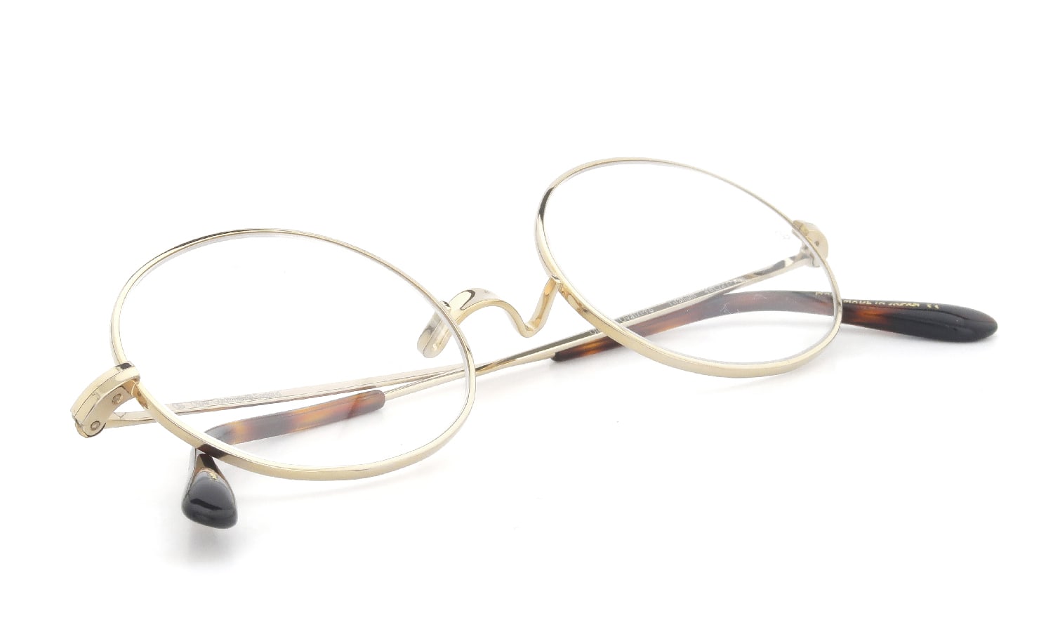 Oliver Goldsmith メガネ Oliver Oval/Pro  48size Titanium Gold