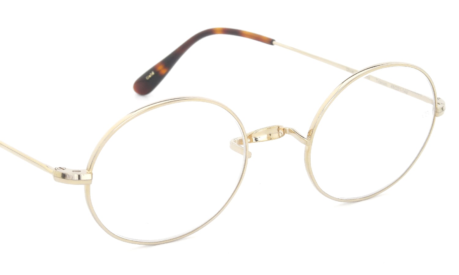 Oliver Goldsmith メガネ Oliver Oval/Pro  48size Titanium Gold