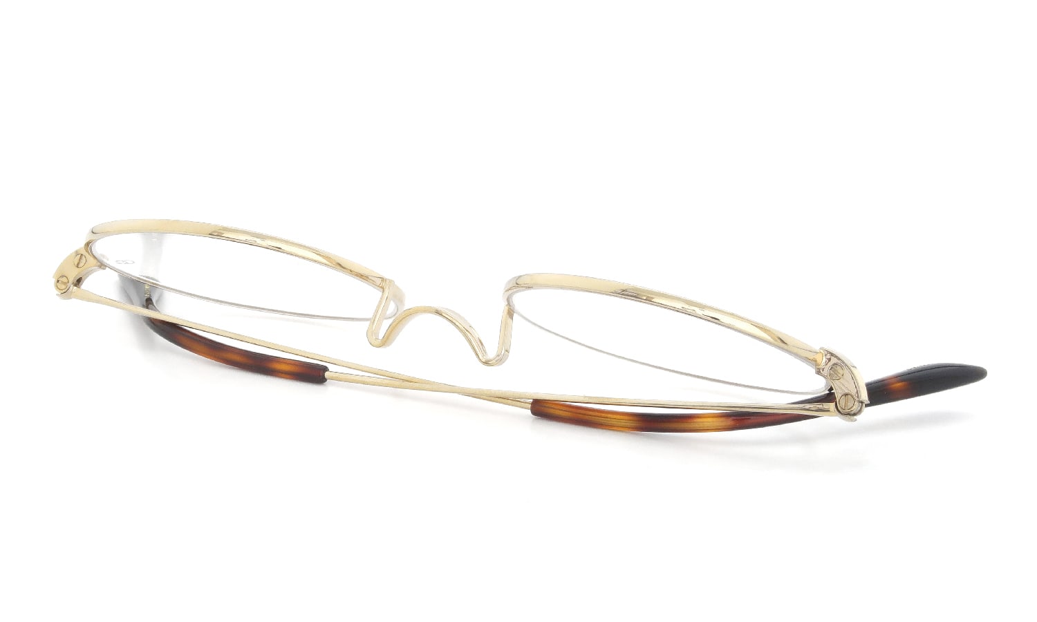 Oliver Goldsmith メガネ Oliver Oval/Pro  48size Titanium Gold