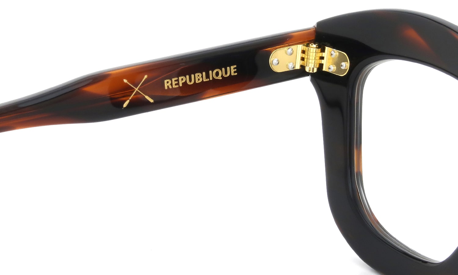 SAUVAGE REPUBLIQUE Deep-Brown/Pure-Gold