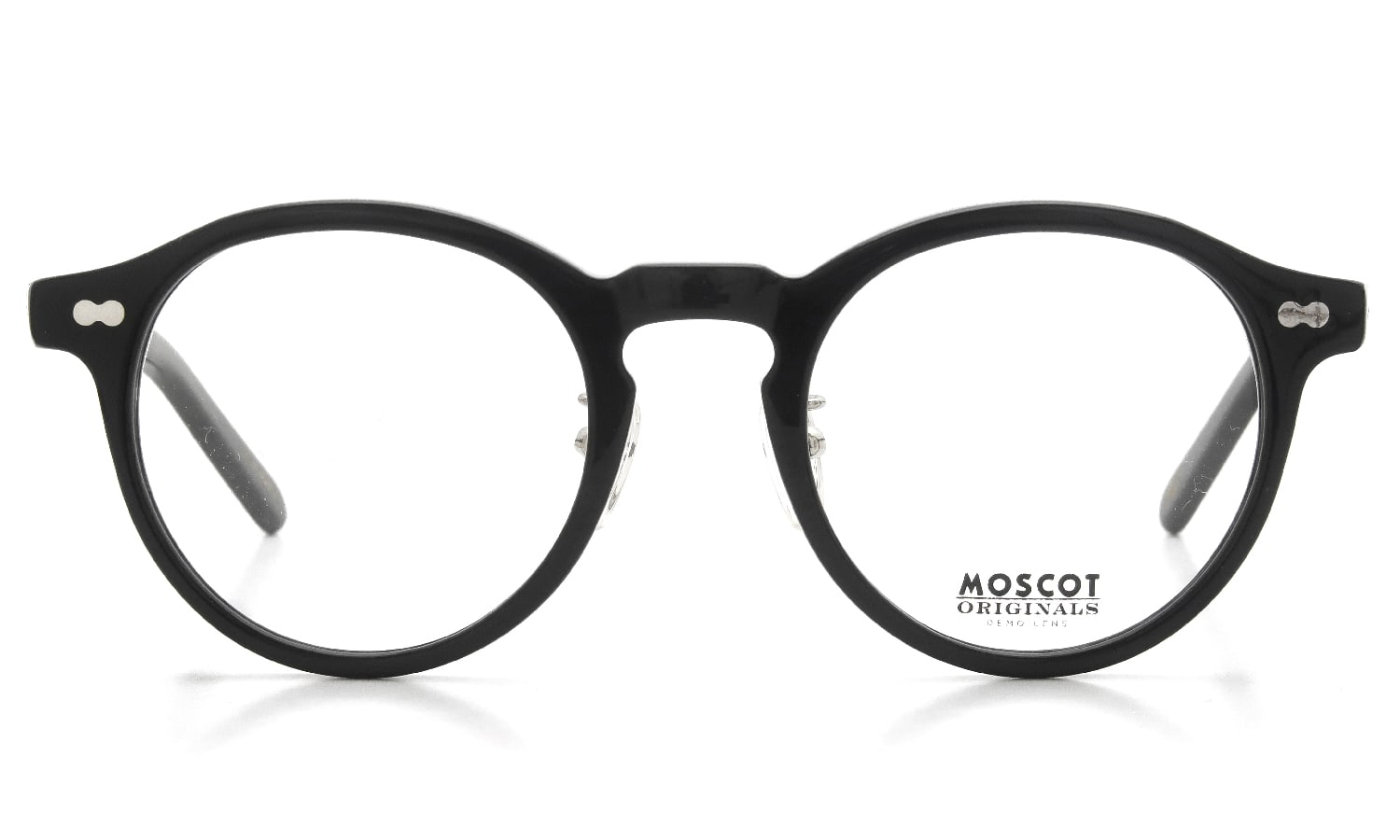 MOSCOT モスコット メガネ MILTZEN-MP ミルツェン メタルアームパット通販 BLACK 49size (正規取扱店：ポンメガネ