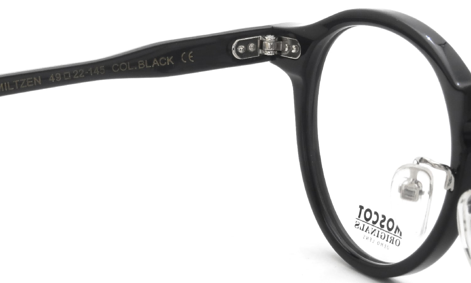 MOSCOT MILTZEN-MP BLACK 49size