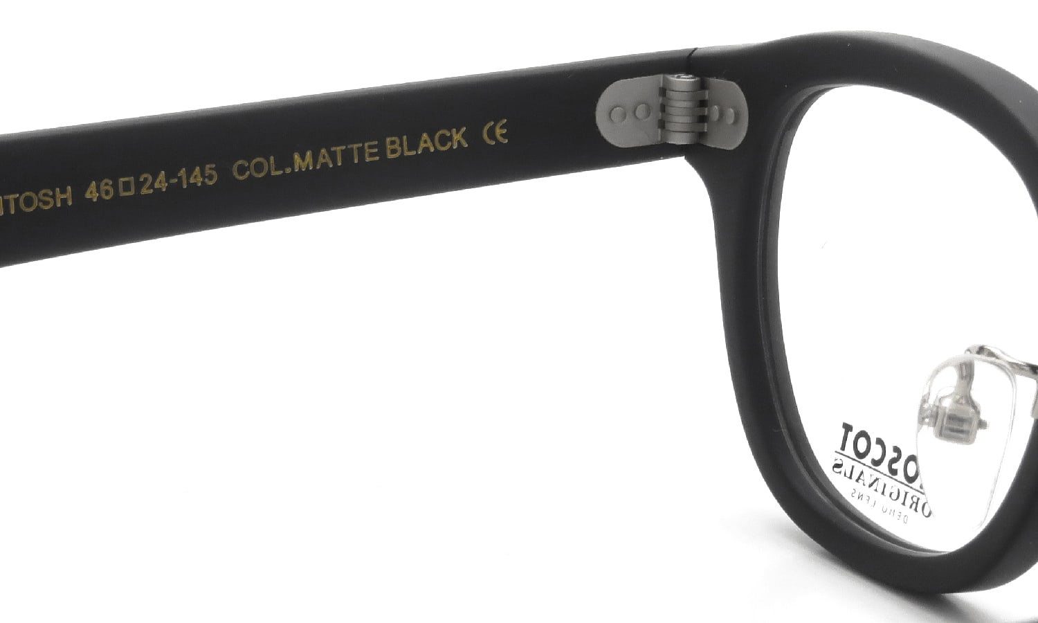 MOSCOT LEMTOSH-MP MATTE BLACK 46size