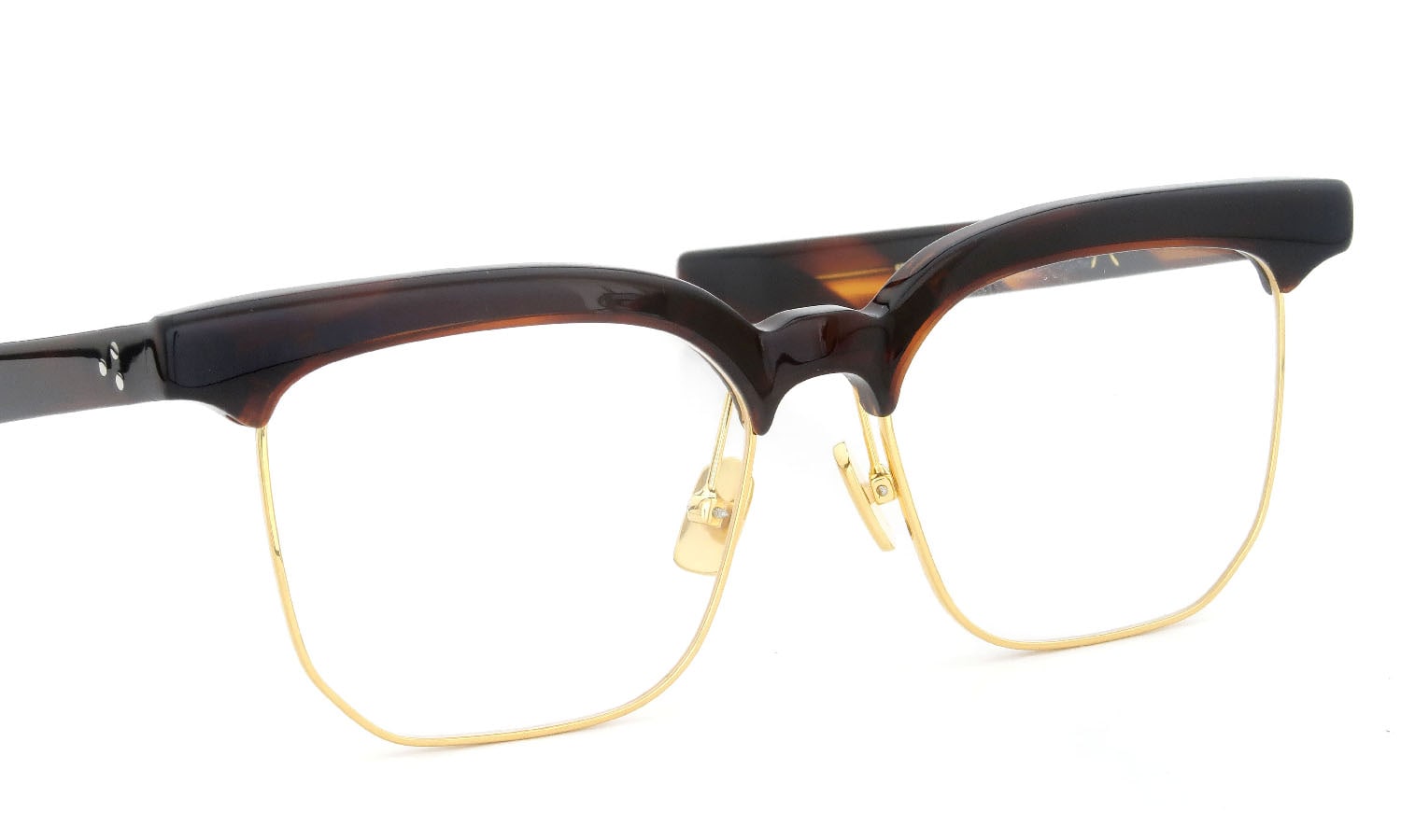 SAUVAGE サバージュ メガネ LE SAMOURAI通販 PM-001B Deep Brown/Gold