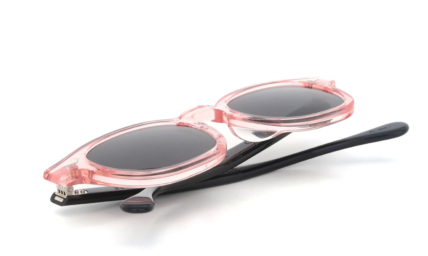 JULIUS TART OPTICAL × HYKE AR-46-22 Flesh Pink/Black