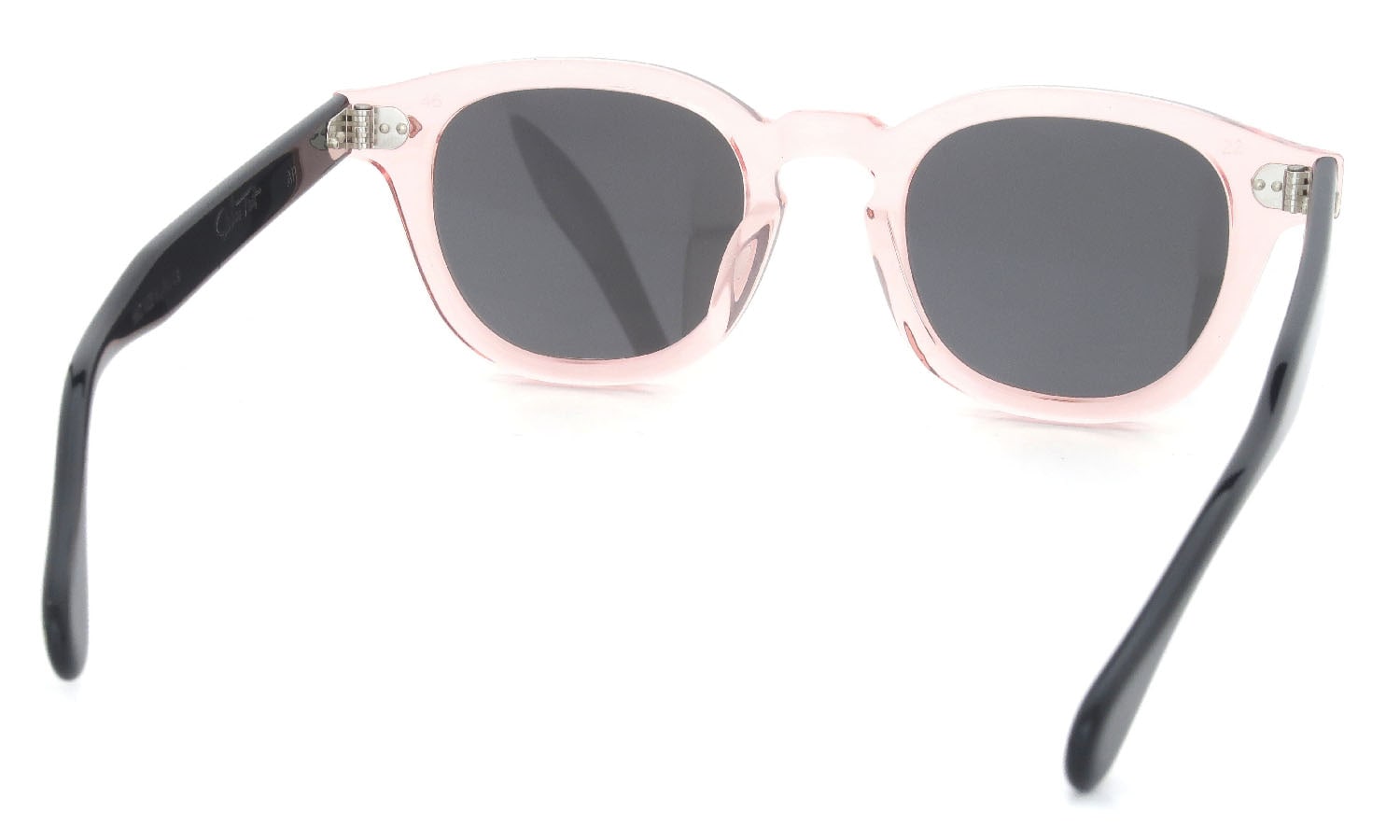 JULIUS TART OPTICAL × HYKE AR-46-22 Flesh Pink/Black