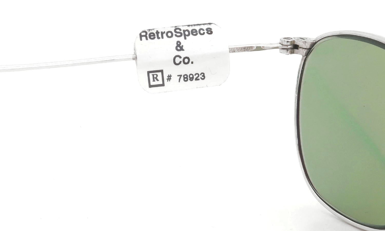 American Optical 1930s〜1940s Whitaker Full-Frame Ful-Vue WG 1/10 12KGF 43-22 Bottle-Green-Lens #78923