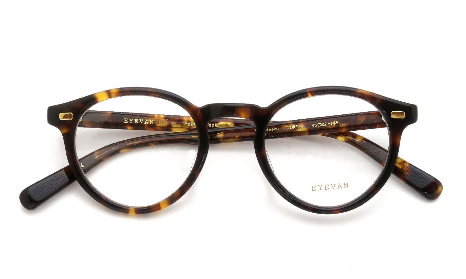 EYEVAN アイヴァン メガネ Puerto(45) プエルト 45size通販 col.TORT (取扱：大宮) 正規取扱