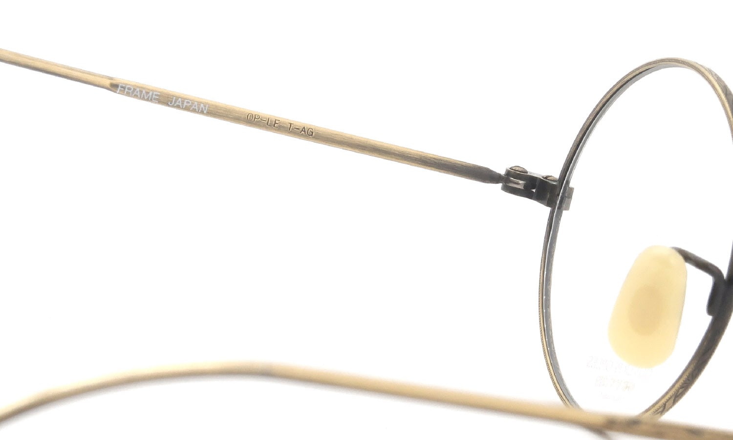 OLIVER PEOPLES vintage 1980's OP-LE T-AG