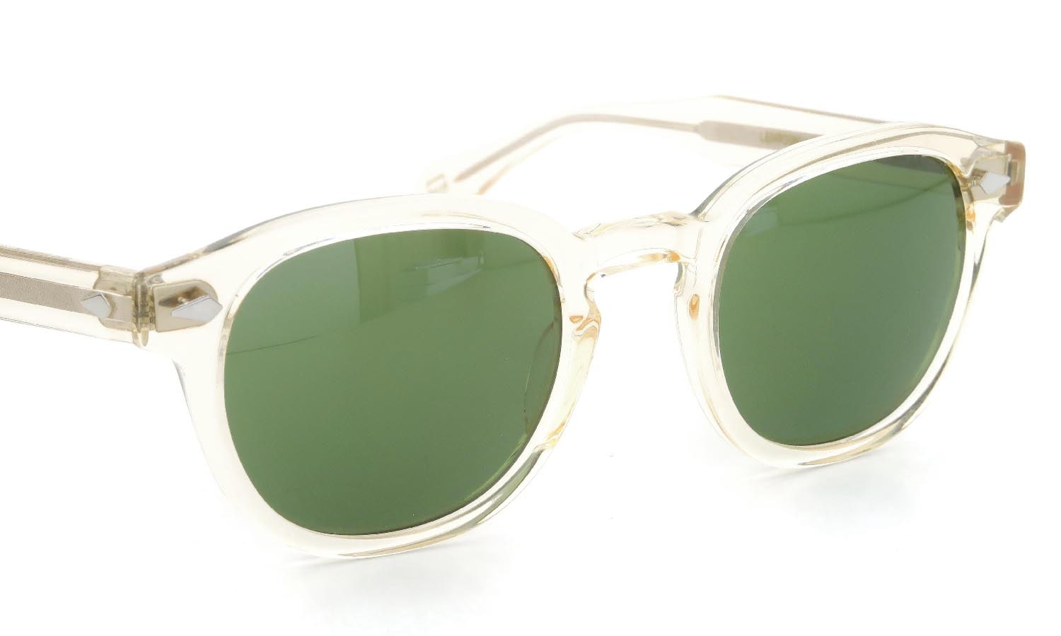 MOSCOT LEMTOSH サングラス FLESH グリーンレンズ 49size