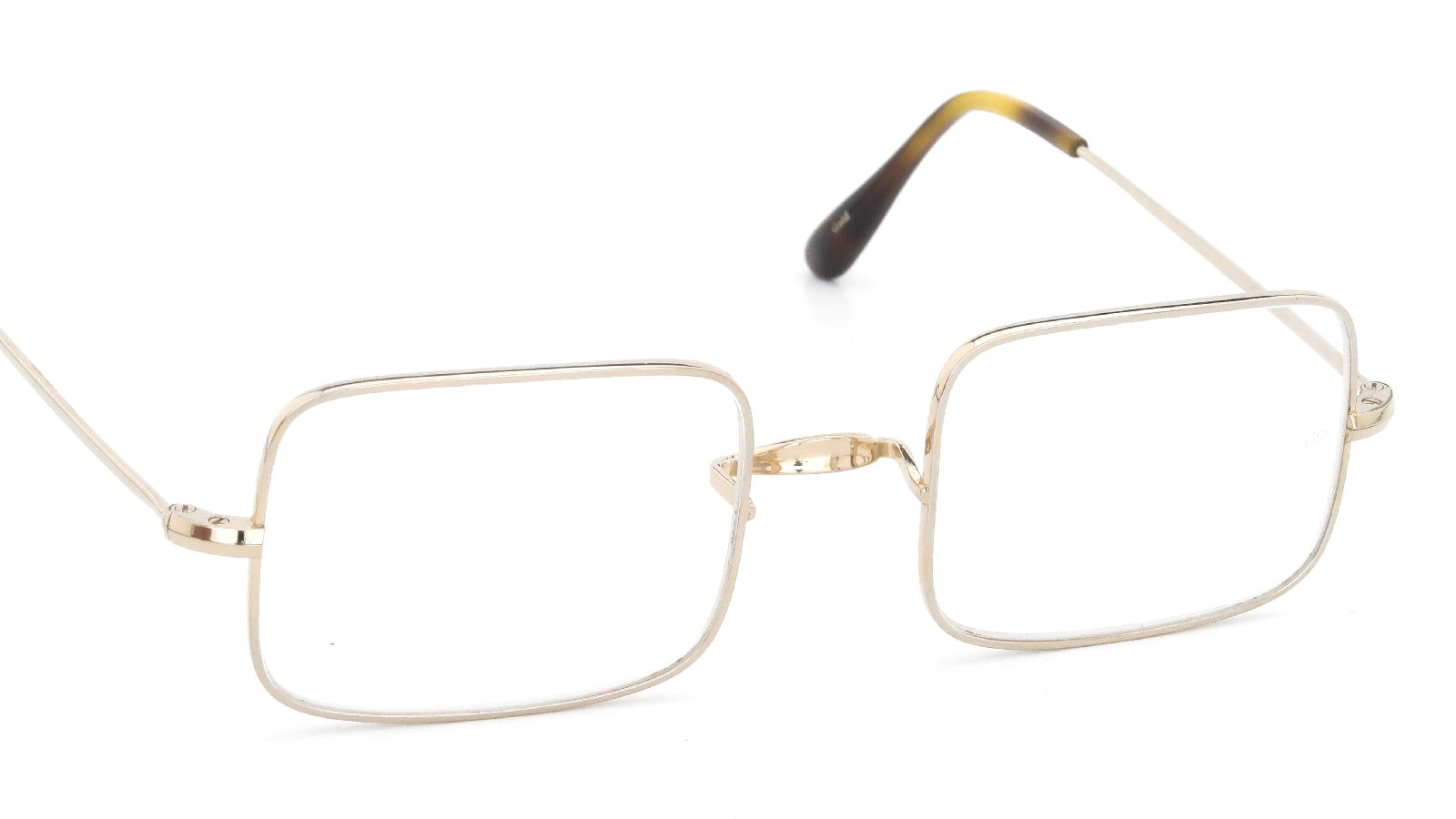 Oliver Goldsmith メガネ Oliver oblong Gold