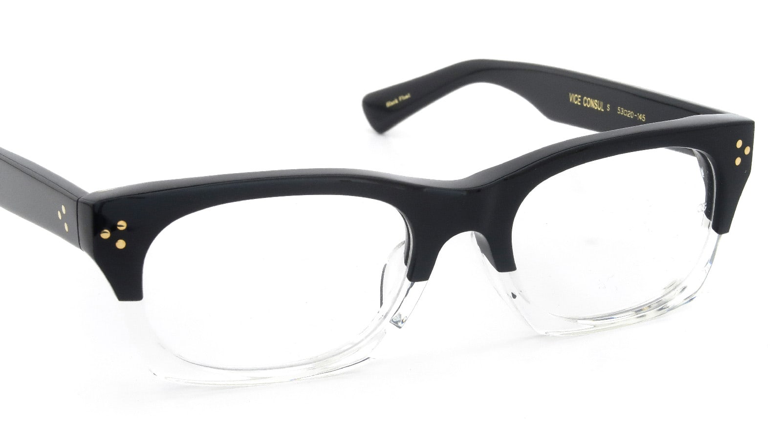 Oliver Goldsmith メガネ通販 VICE CONSUL-S Black Float