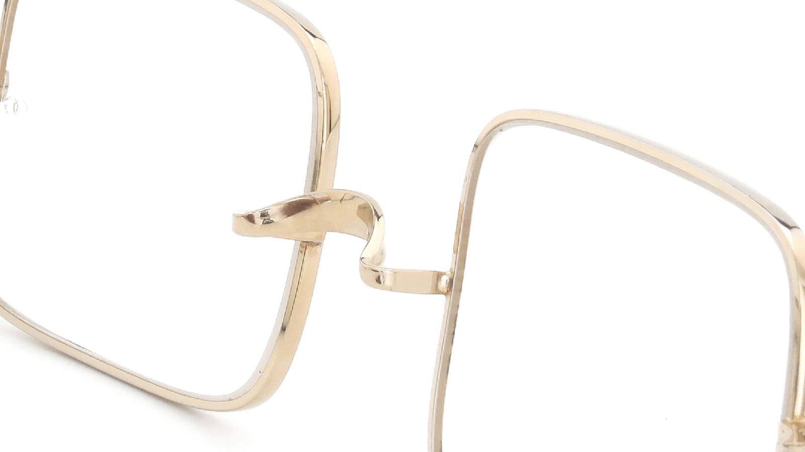 Oliver Goldsmith メガネ Oliver oblong Gold