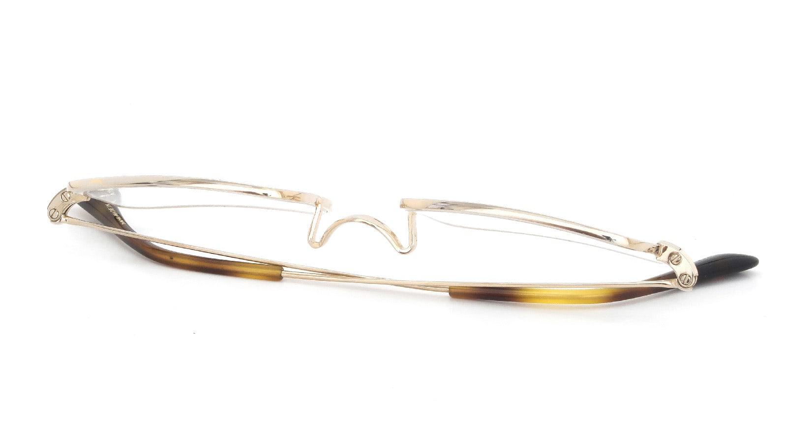 Oliver Goldsmith メガネ Oliver oblong Gold