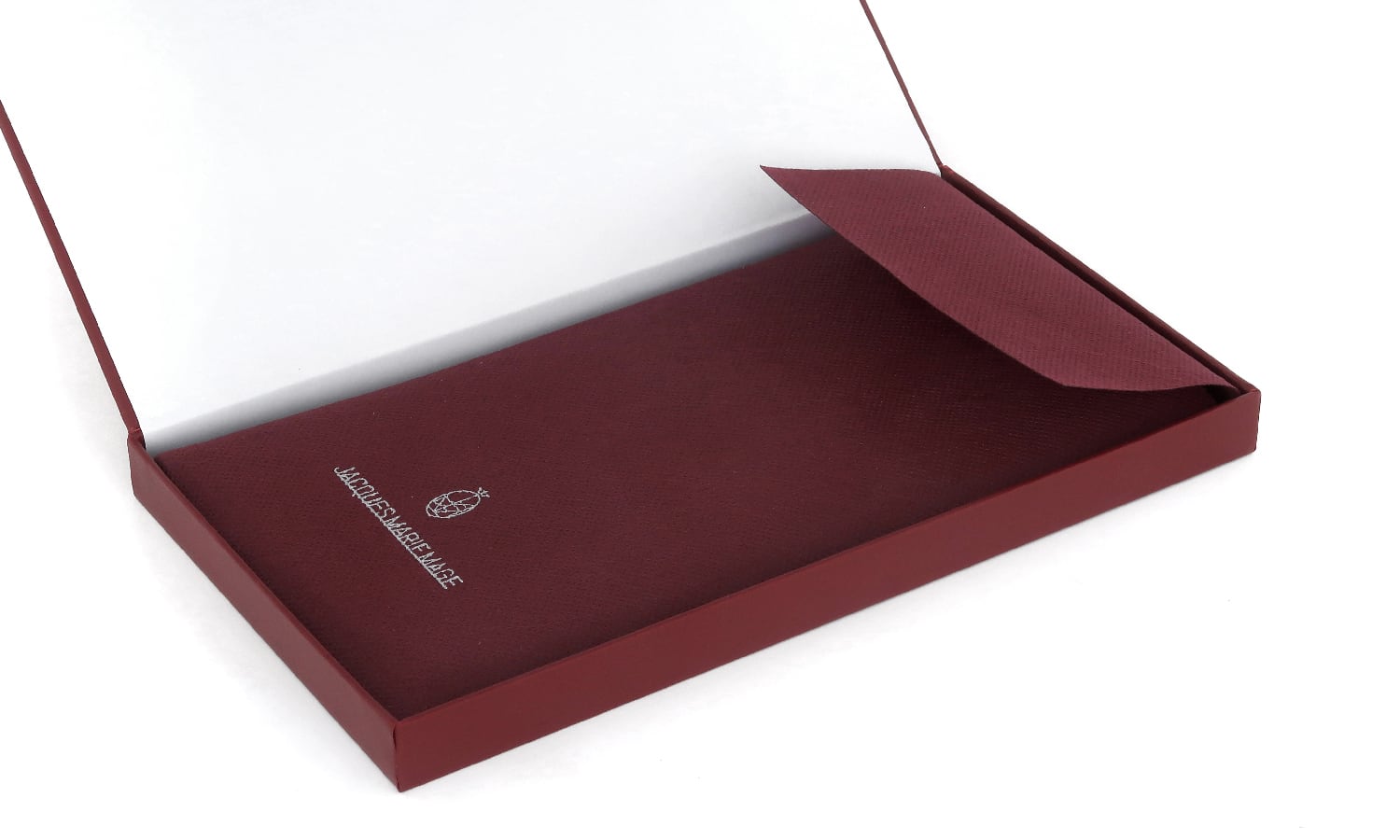 JACQUESMARIEMAGE SOFT POUCH Velvet Burgundy JMM-ACCS-013