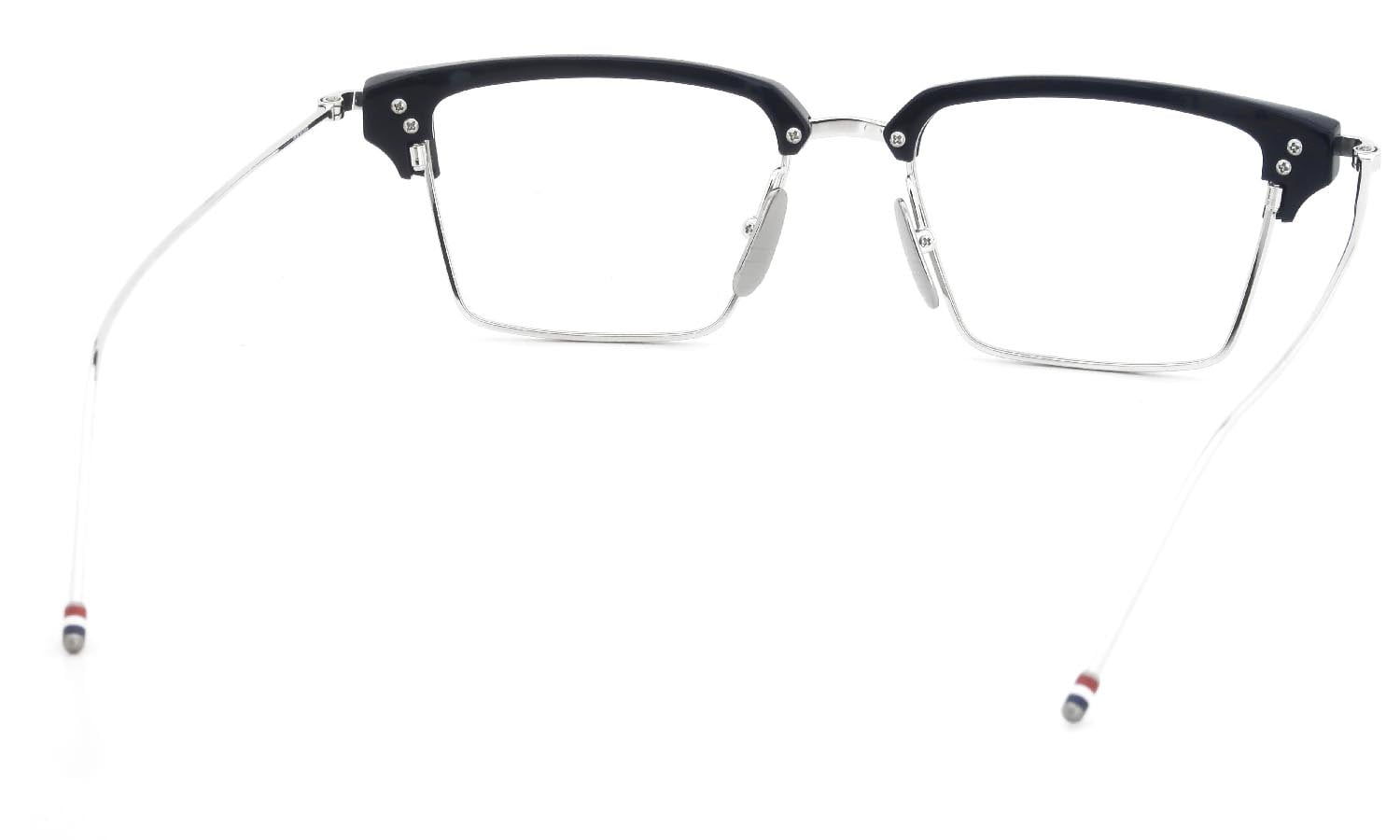 THOM BROWNE TBX422-A-03 52size Silver Navy