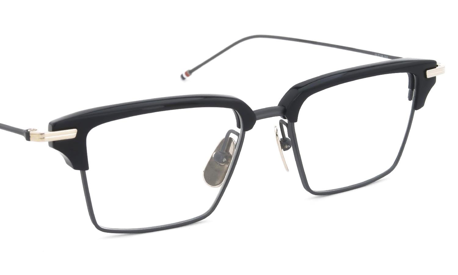 THOM BROWNE TBX422-A-02 52size BlackIron Black