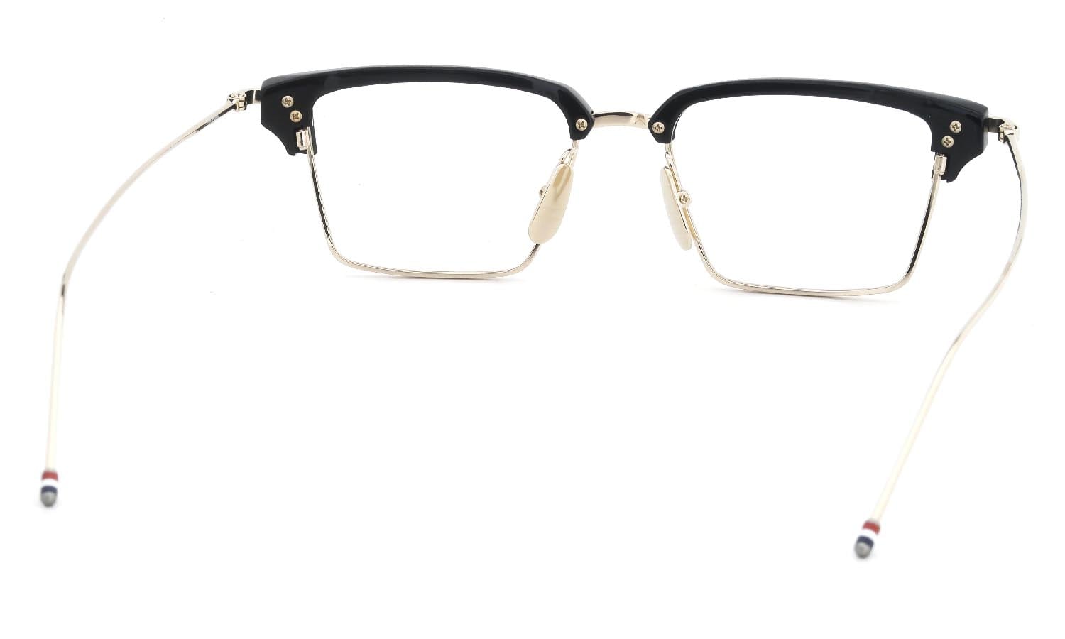 THOM BROWNE TBX422-A-01 52size WhiteGold Black